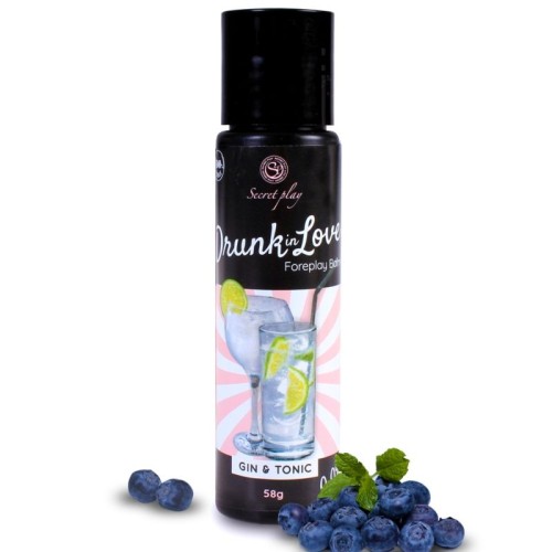 Secretplay Drunk In Love Gin&Tonic Lubricant 60 ml - Edible Pleasure