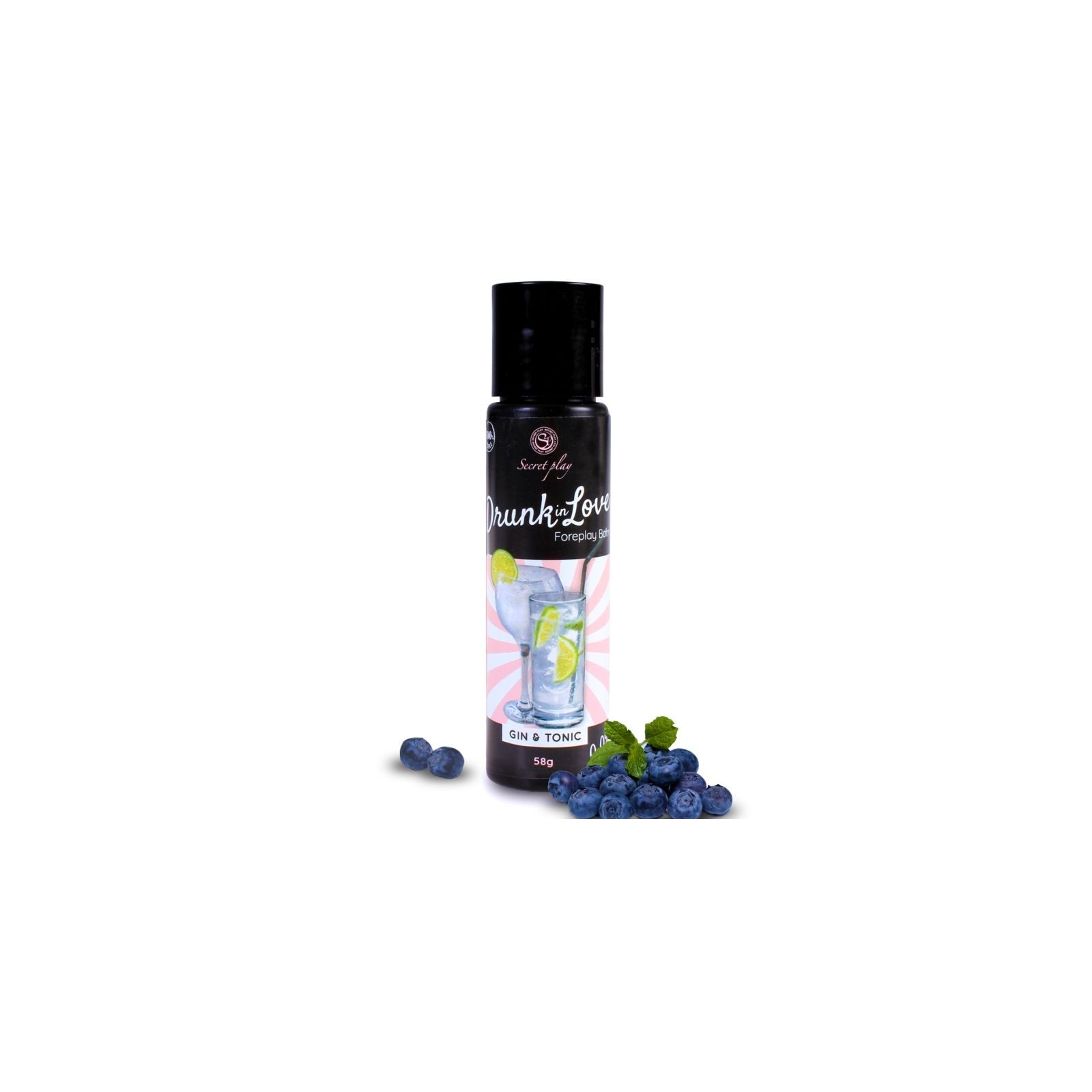 Secretplay Drunk In Love Gin&Tonic Lubricant 60 ml - Edible Pleasure