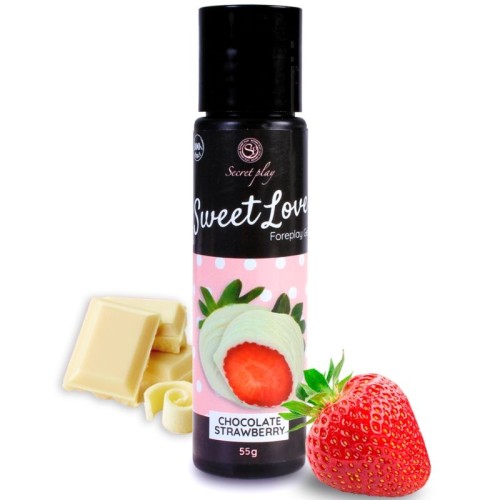 Secretplay Gel Sweet Love Fresa y Chocolate Blanco