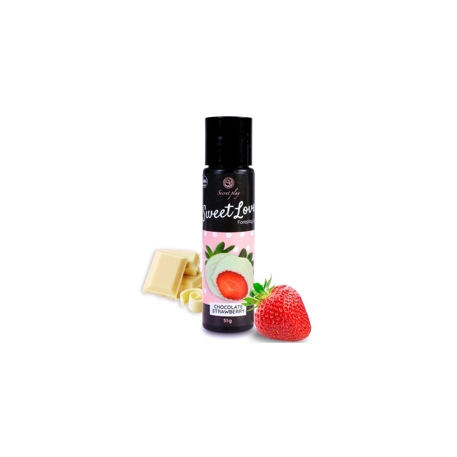 Secretplay Gel Sweet Love Fresa y Chocolate Blanco