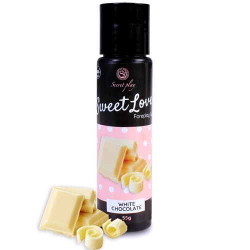 Gel Sweet Love Chocolate Blanco 60ml de Secretplay