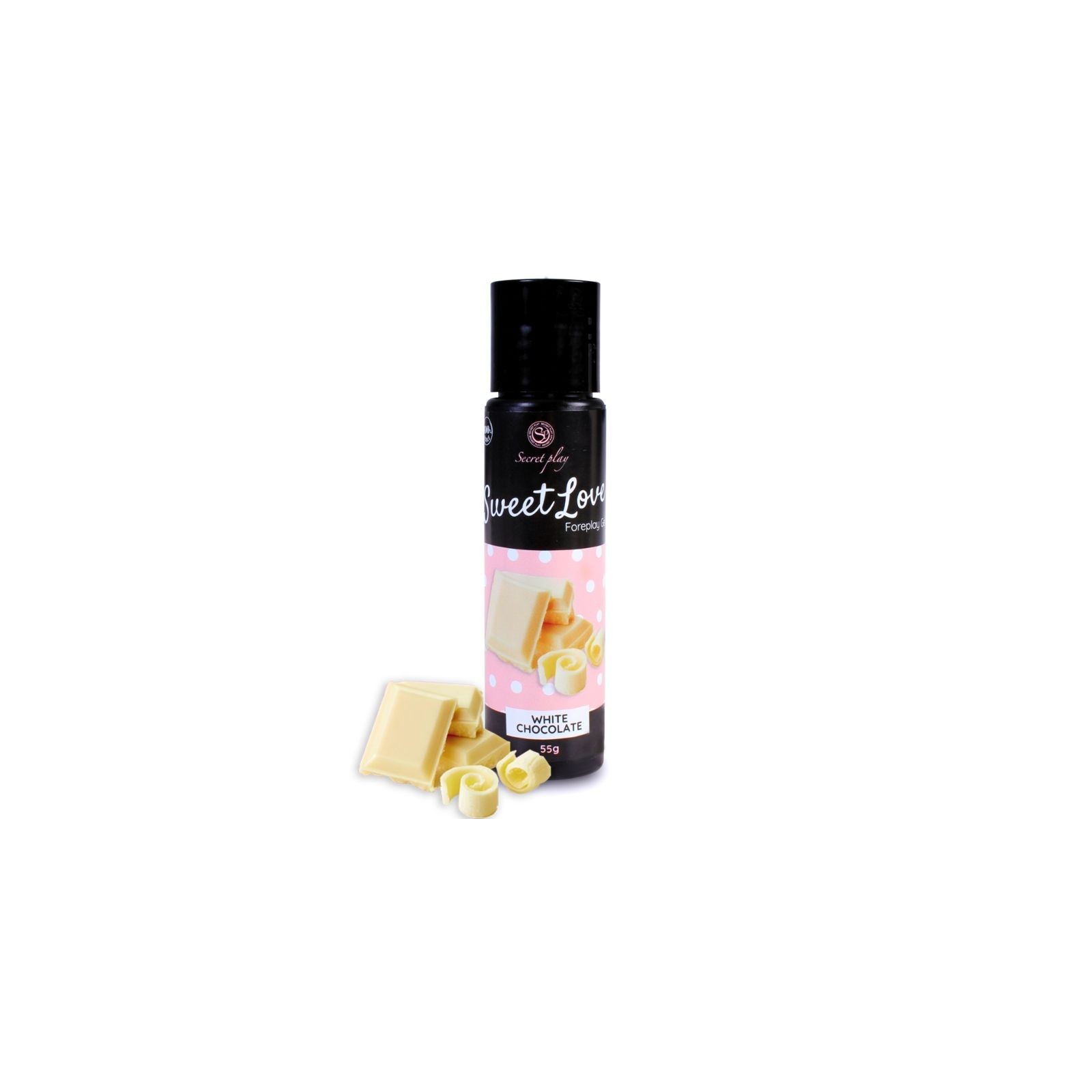 Gel Sweet Love Chocolate Blanco 60ml de Secretplay