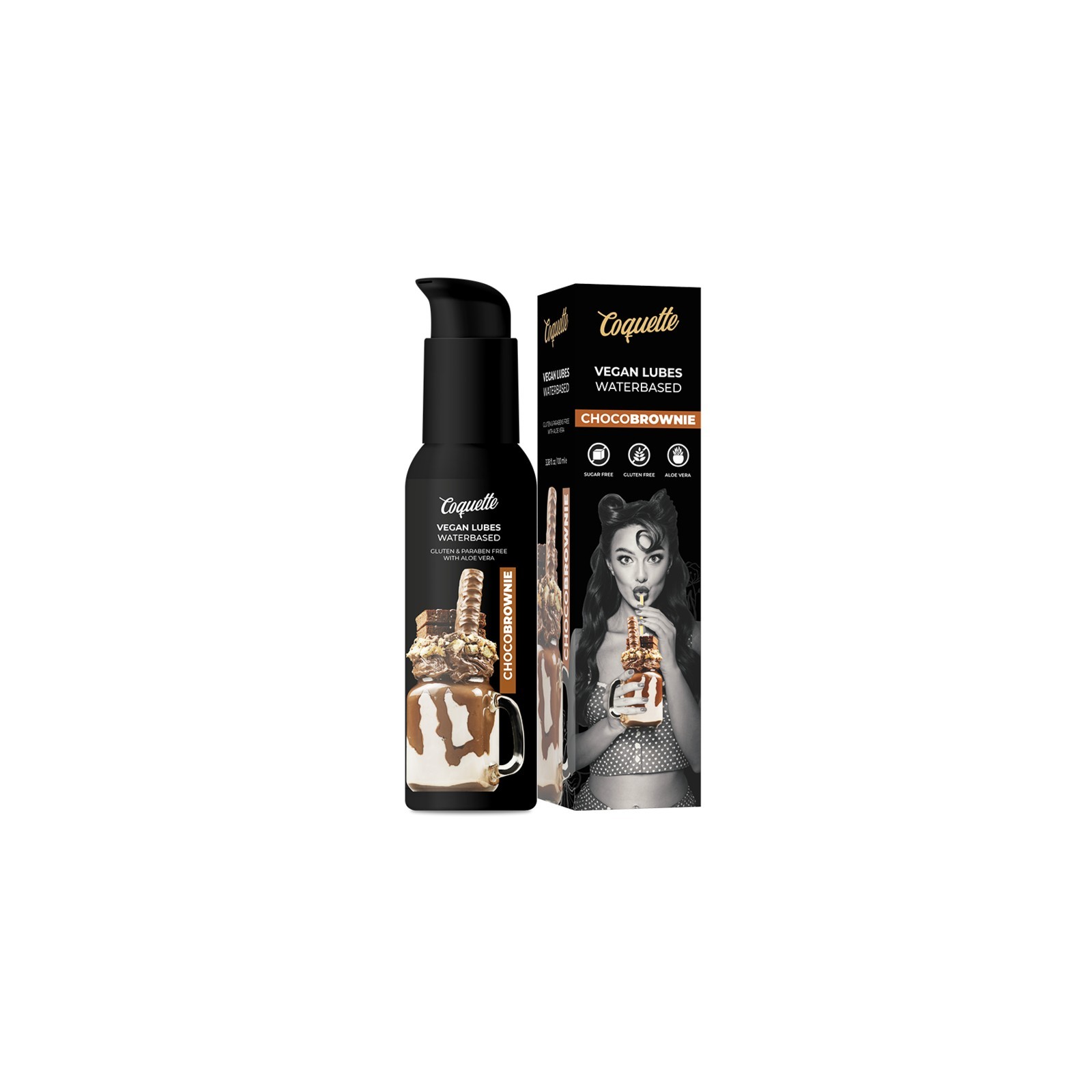 Coquette Chic Desire - Premium Experience Lubricante Vegano Chocobrownie 100 ml