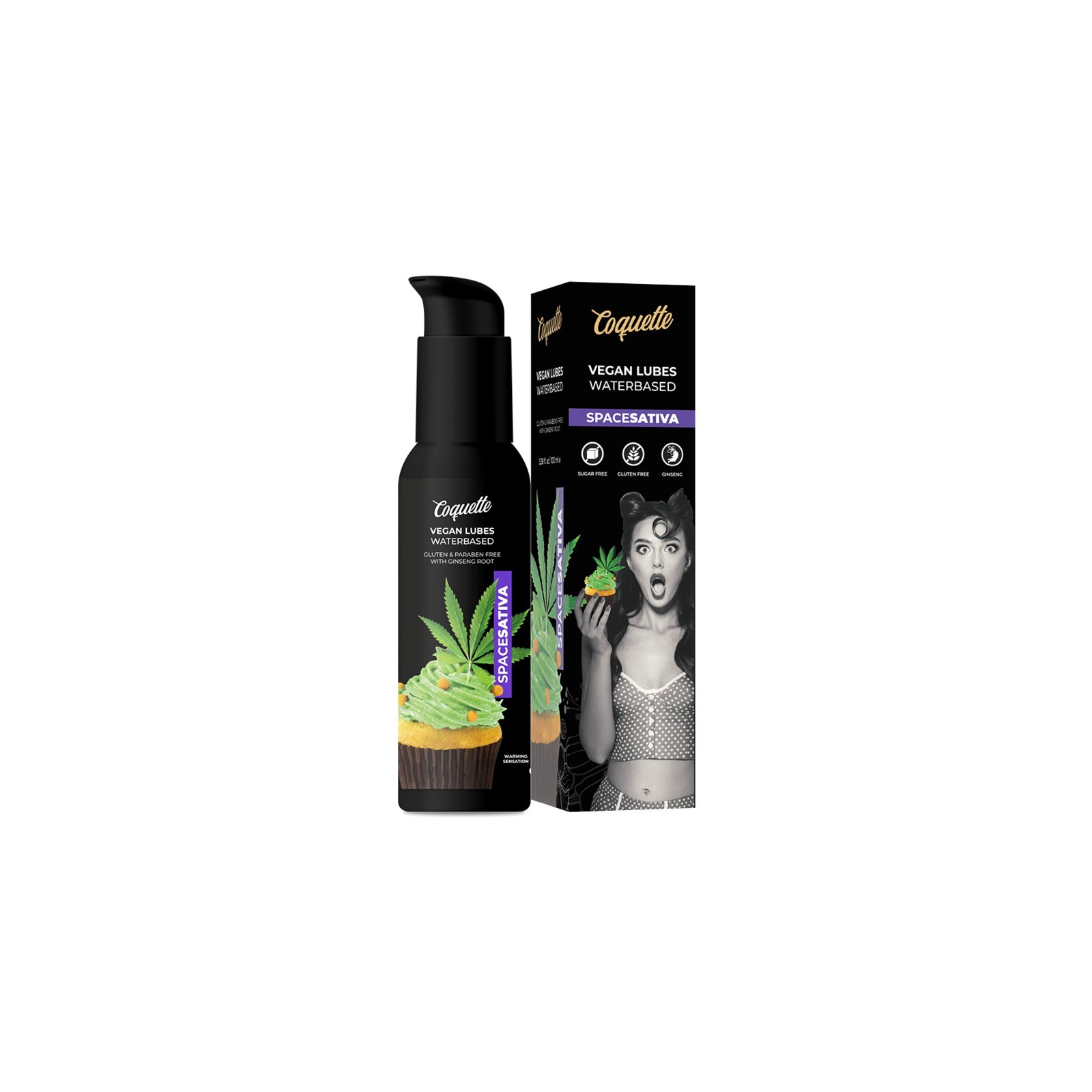 Coquette Chic Desire Lubricante Vegano Space Sativa 10