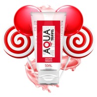 Aqua Travel Lollipop Flavor Water-Based Lubricant 50ml