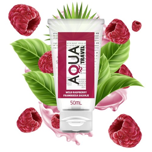 Wild Raspberry Flavored Water-Based Lubricant for Ultimate Pleasure