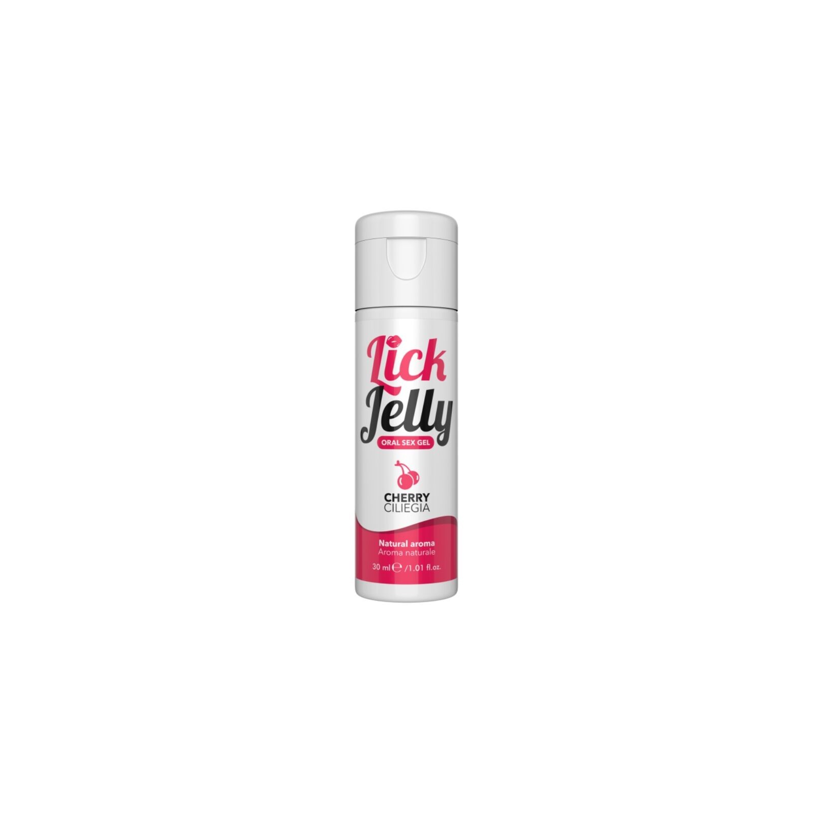 Lubricante Lick Jelly Cereza para Sensación Deliciosa