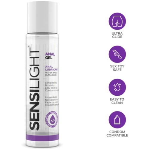 Sensilight Anal Glide Gel for Intimate Use