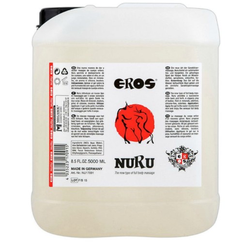 Eros - Nuru Aceite Masaje Rico En Minerales 5000 Ml