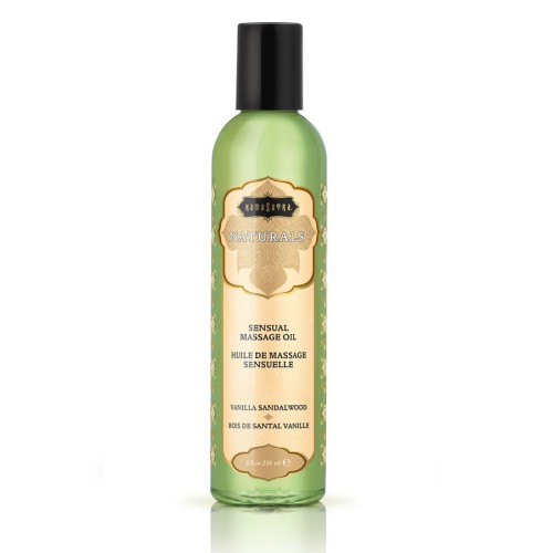 Vanilla Sandalwood Massage Oil for Intimate Moments