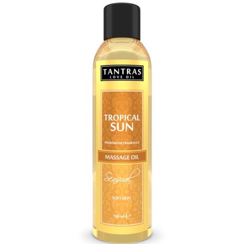 Aceite de Masaje Tantras Tropical Sun para Momentos Sensuales