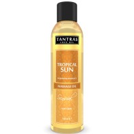 Aceite de Masaje Tantras Tropical Sun para Momentos Sensuales