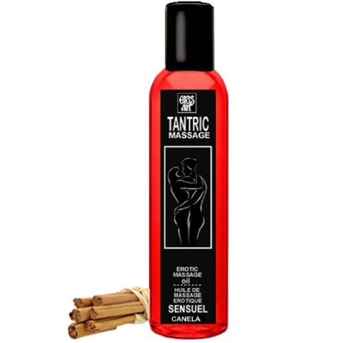 Natural Tantric Massage Oil Cinnamon for Sensuality