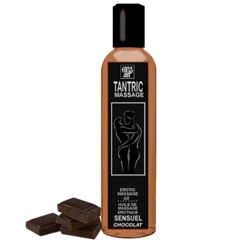 Natural Tantric Chocolate Massage Oil for Intimate Connection