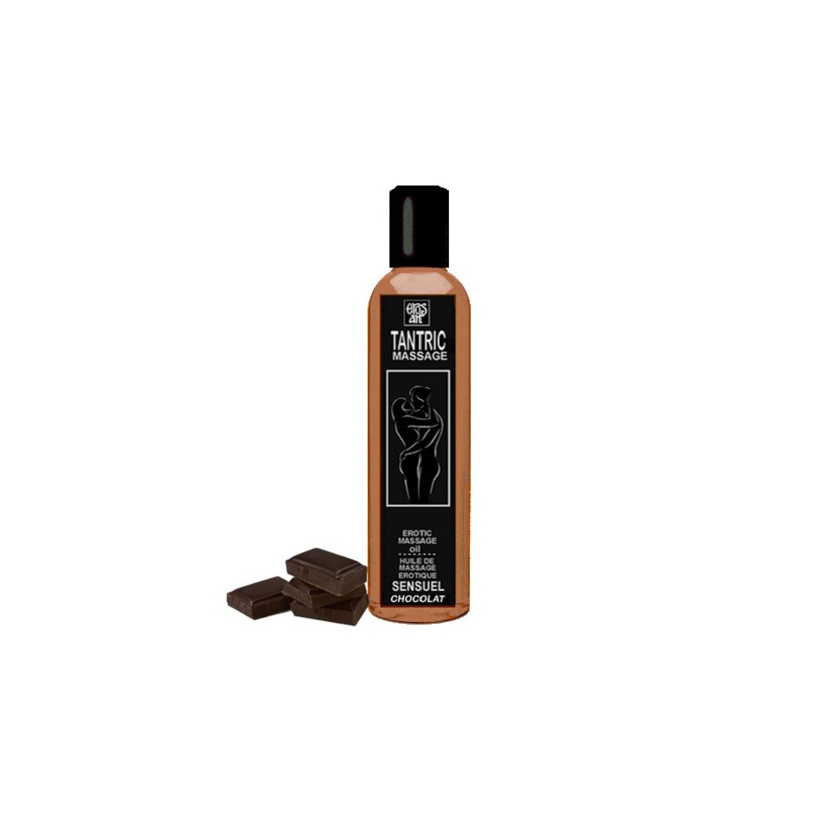 Natural Tantric Chocolate Massage Oil for Intimate Connection