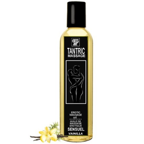 Natural Tantric Massage Oil Vanilla for Deep Connection