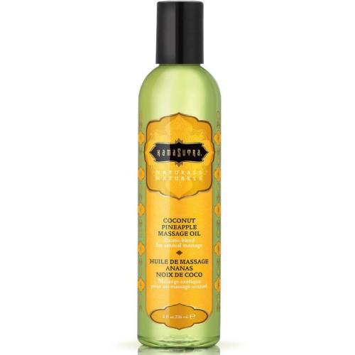 Kamasutra Naturals Pineapple Colada Massage Oil for Sensual Touch