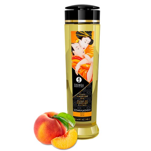 Shunga Sensual Massage Oil Peach 240ml