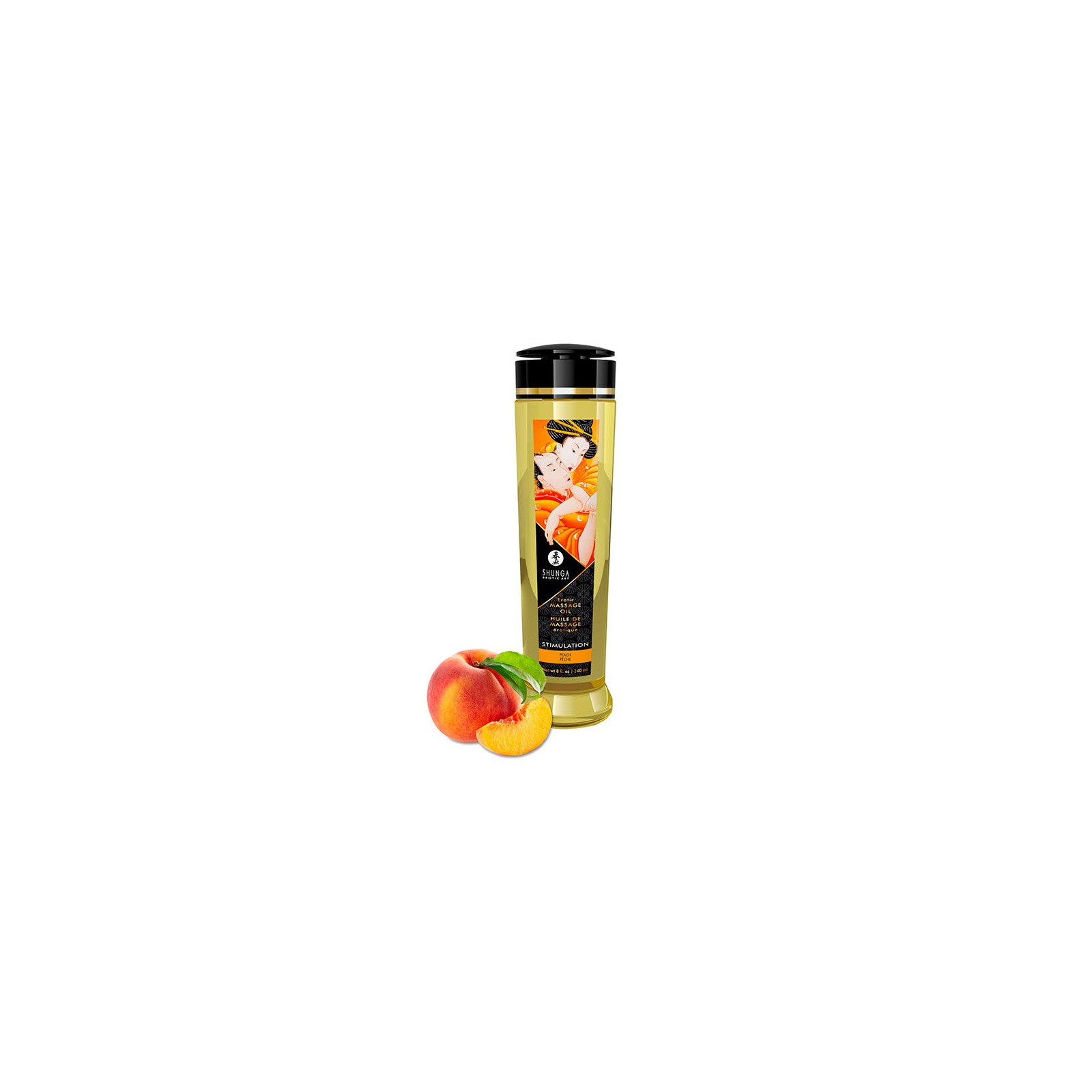 Shunga Sensual Massage Oil Peach 240ml