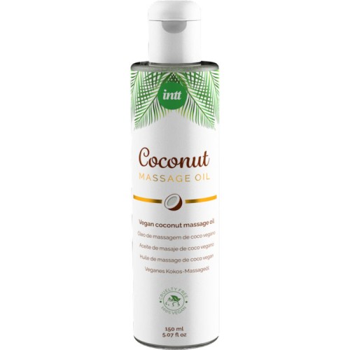 INTT Vegan Coconut Massage Oil for Relaxation 150 ml