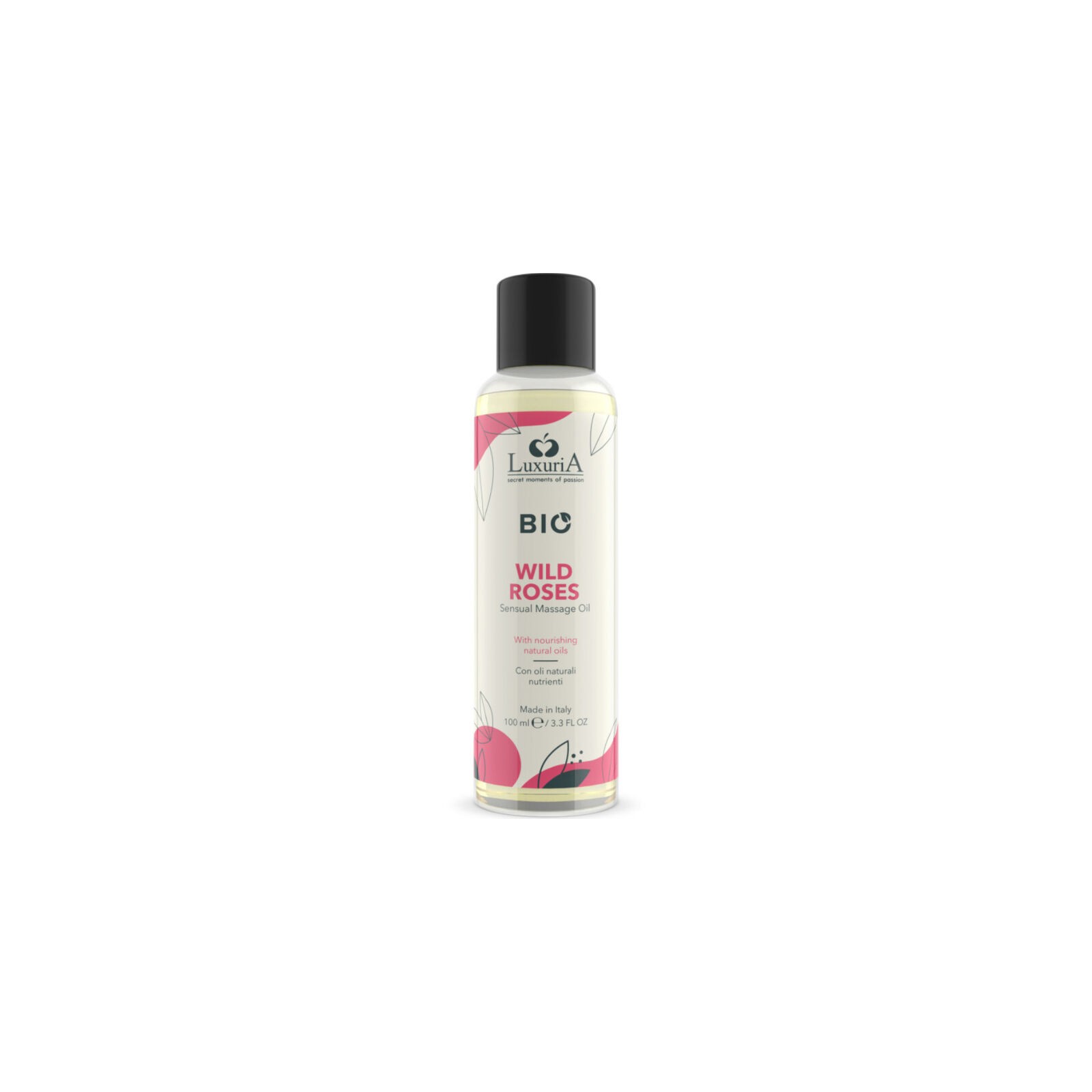 Luxuria Bio Wild Roses Massage Oil Natural Hydration