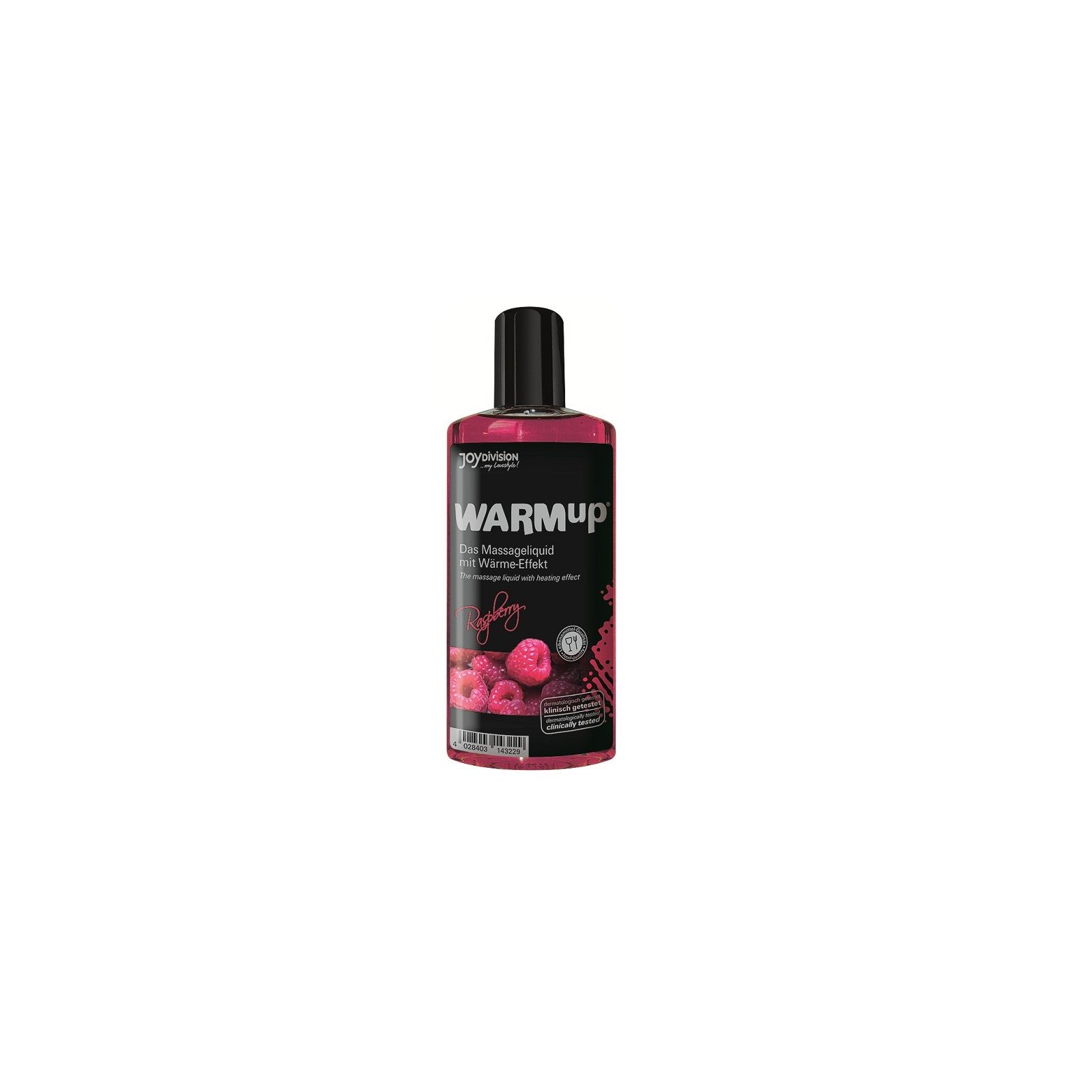 Warmup Raspberry Massage Oil for Sensual Moments