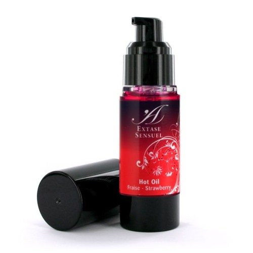 Heating Raspberry Stimulating Oil for Intimate Moments