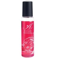 Strawberry Warming Oil for Sensual Massages 35 ml