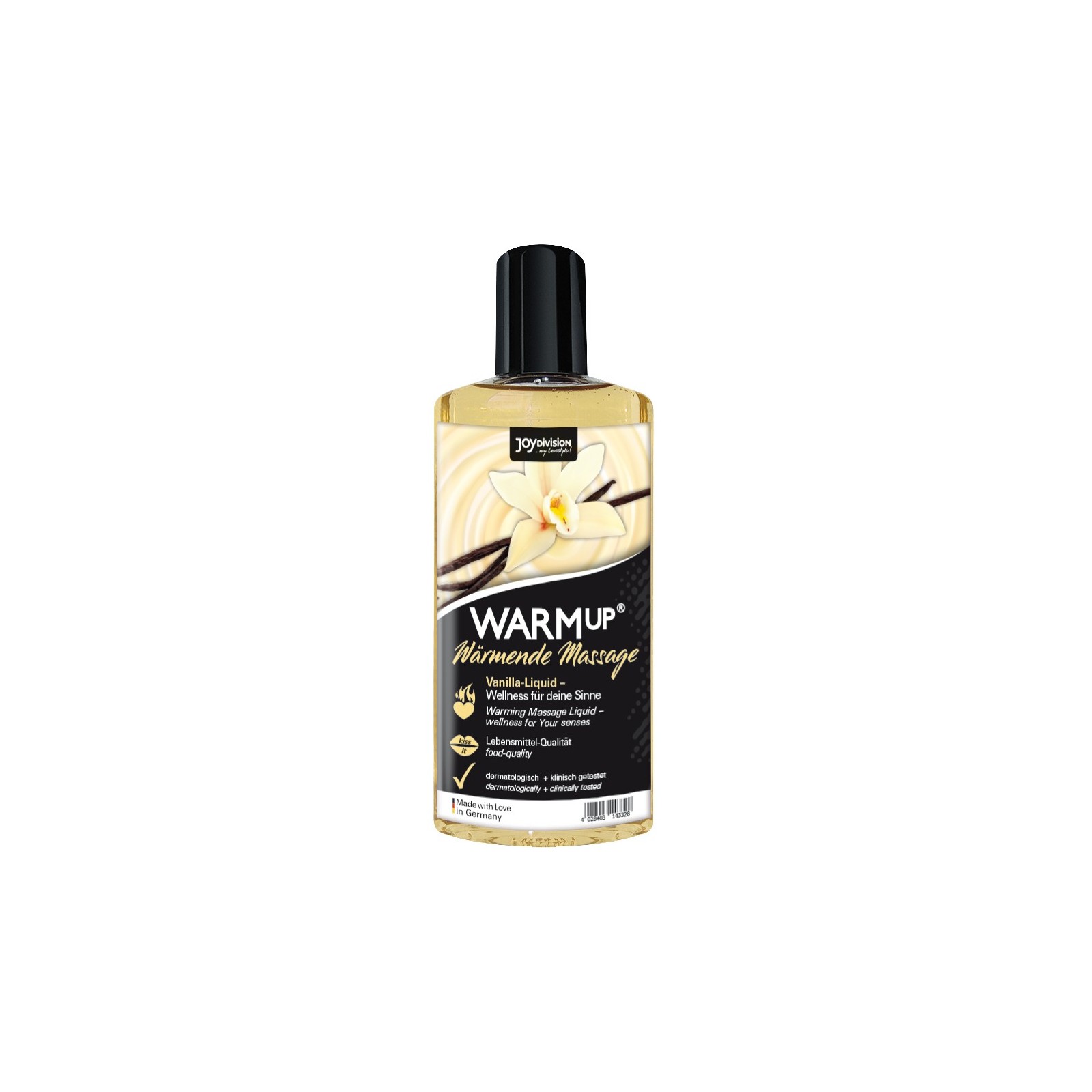 WARMup Vanilla Massage Oil for Intimate Nights