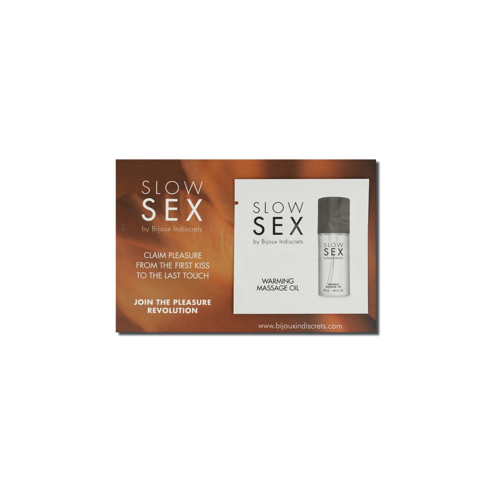 Bijoux Slow Sex Massage Oil Heating Effect 2 ml