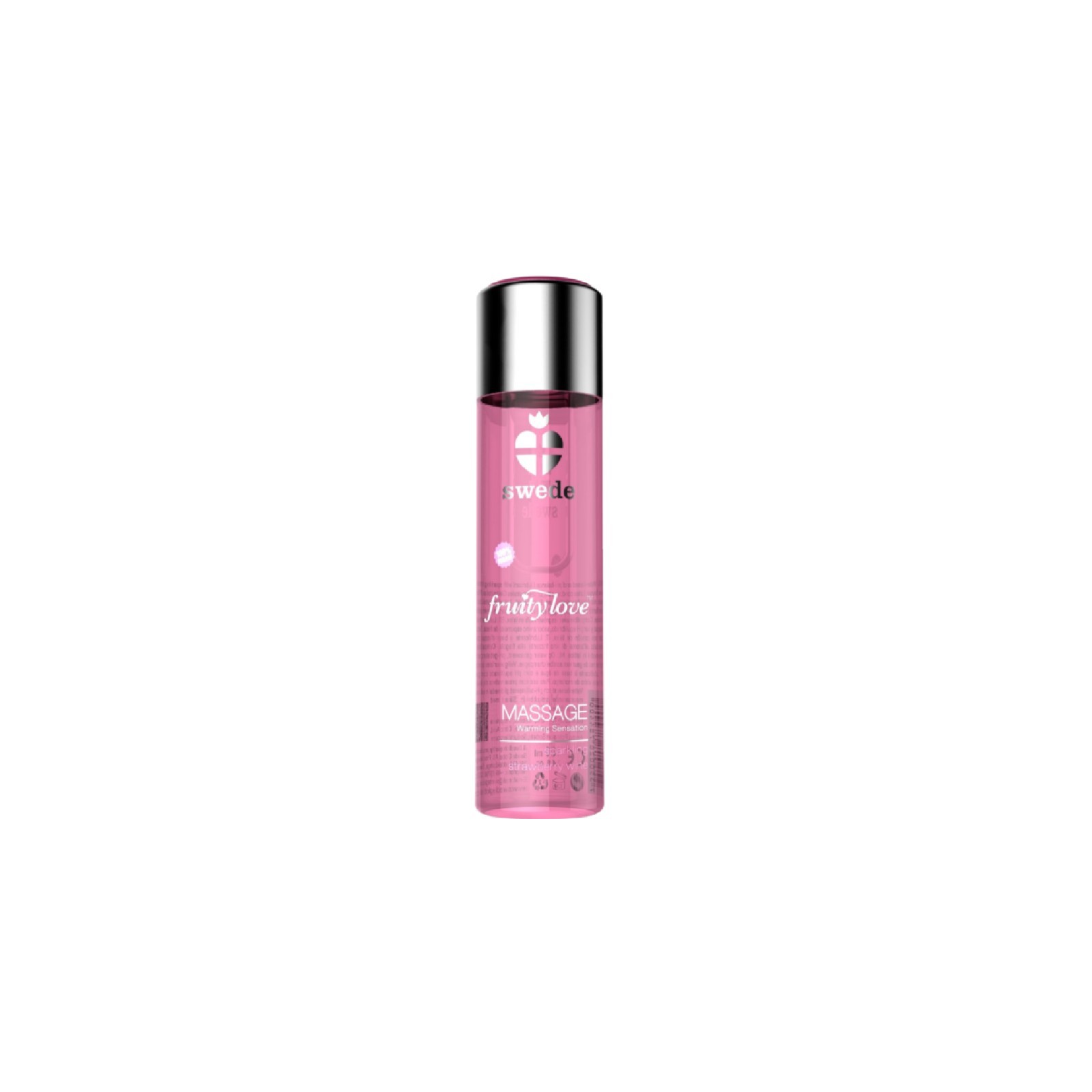 Fruity Love Warming Massage Oil - Strawberry & Champagne 120ml