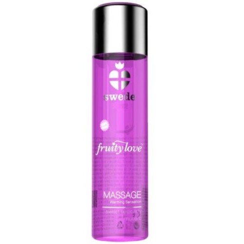 Fruity Love Heat Effect Oil Raspberry and Rhubarb | Sensual Massage