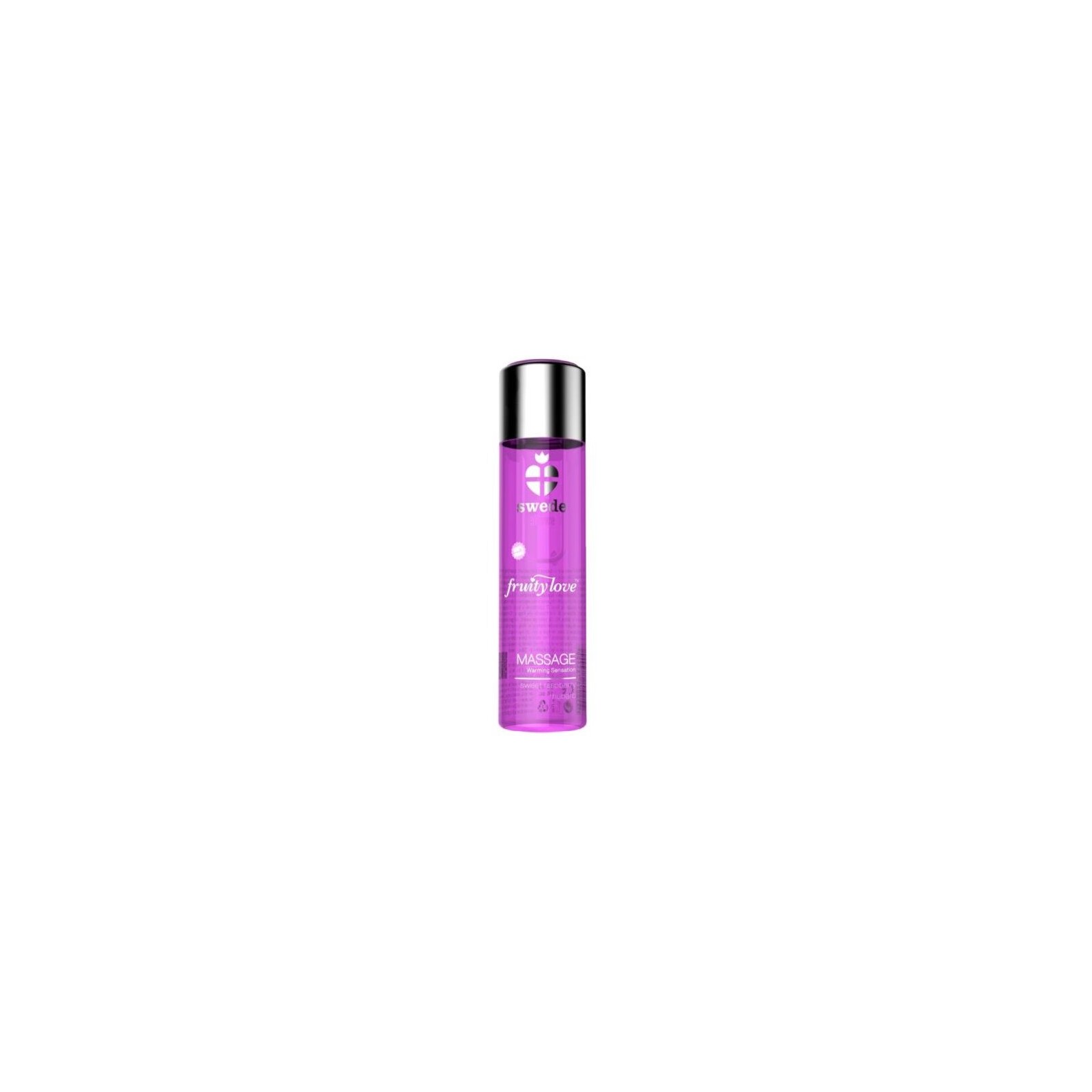 Fruity Love Heat Effect Oil Raspberry and Rhubarb | Sensual Massage