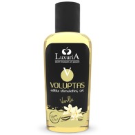 Voluptas Gel Masaje Comestible Efecto Calor - Vainilla 100 Ml