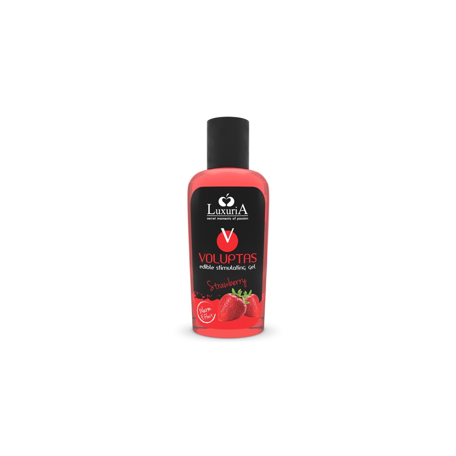 Voluptas Edible Massage Gel Warming Effect - Strawberry 100 Ml