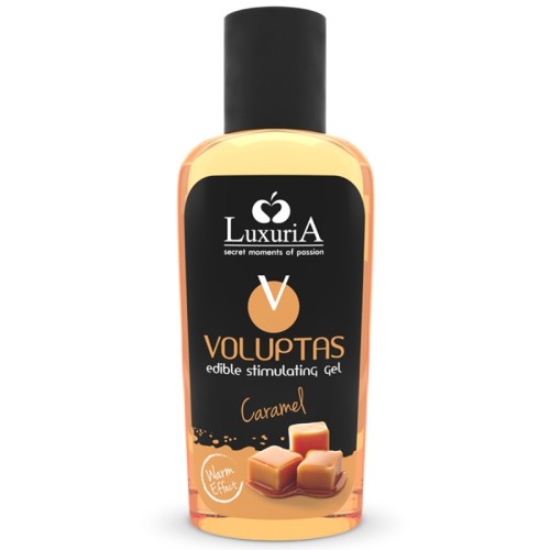 Voluptas Edible Massage Gel Warm Effect - Caramel 100ml