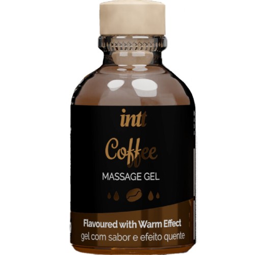 Coffee Flavor Massage Gel with Heating Effect