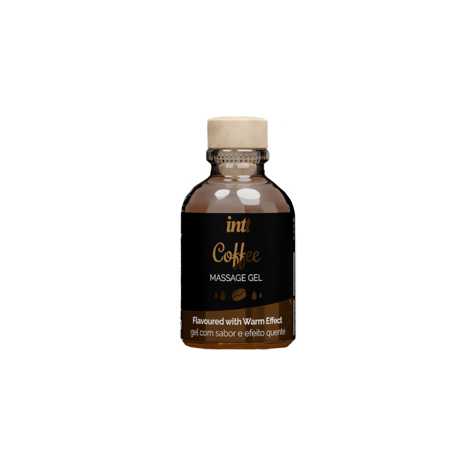 Coffee Flavor Massage Gel with Heating Effect