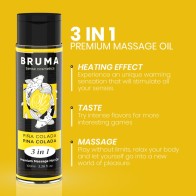 Premium Heating Massage Oil Pineapple Coconut 3 in 1 - 100 ml