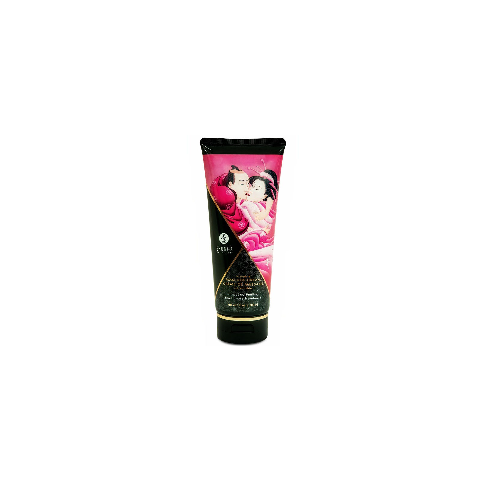 Shunga Raspberry Massage Cream 200ml - Ignite Intimacy