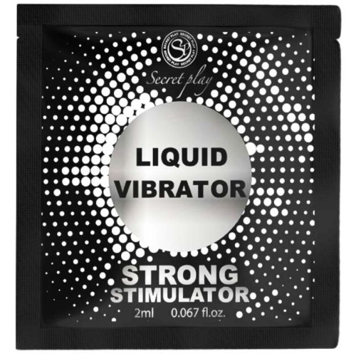 Secretplay - Strong Liquid Vibrator Sachet - 2ml of Intense Pleasure