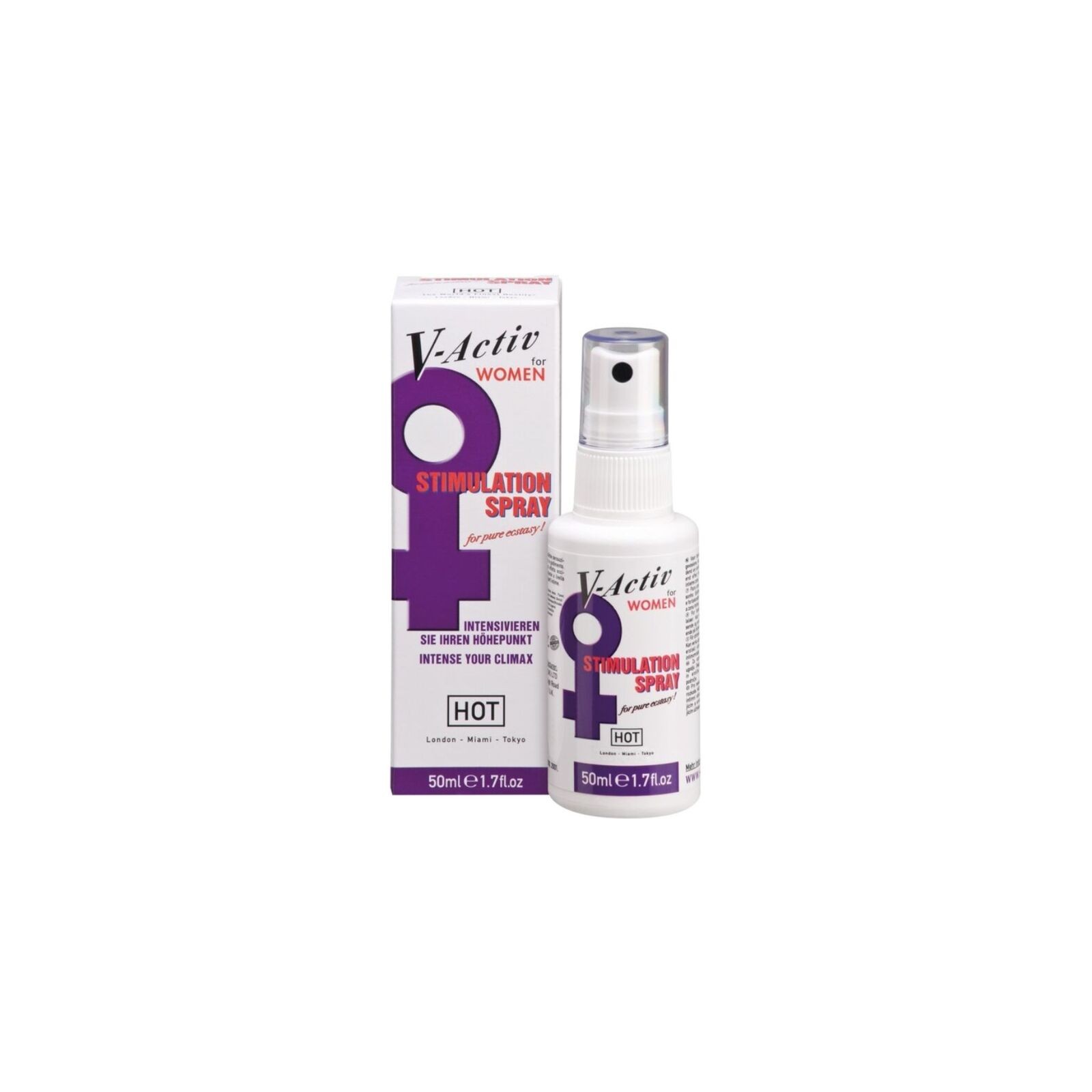 V-activ Spray Potenciador Mujer 50ml