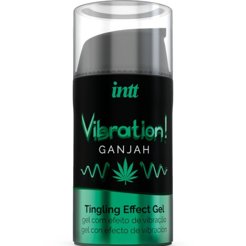 Intt - Potente Estimulante íntimo Gel Vibrador Liquido Cannabis 15ml