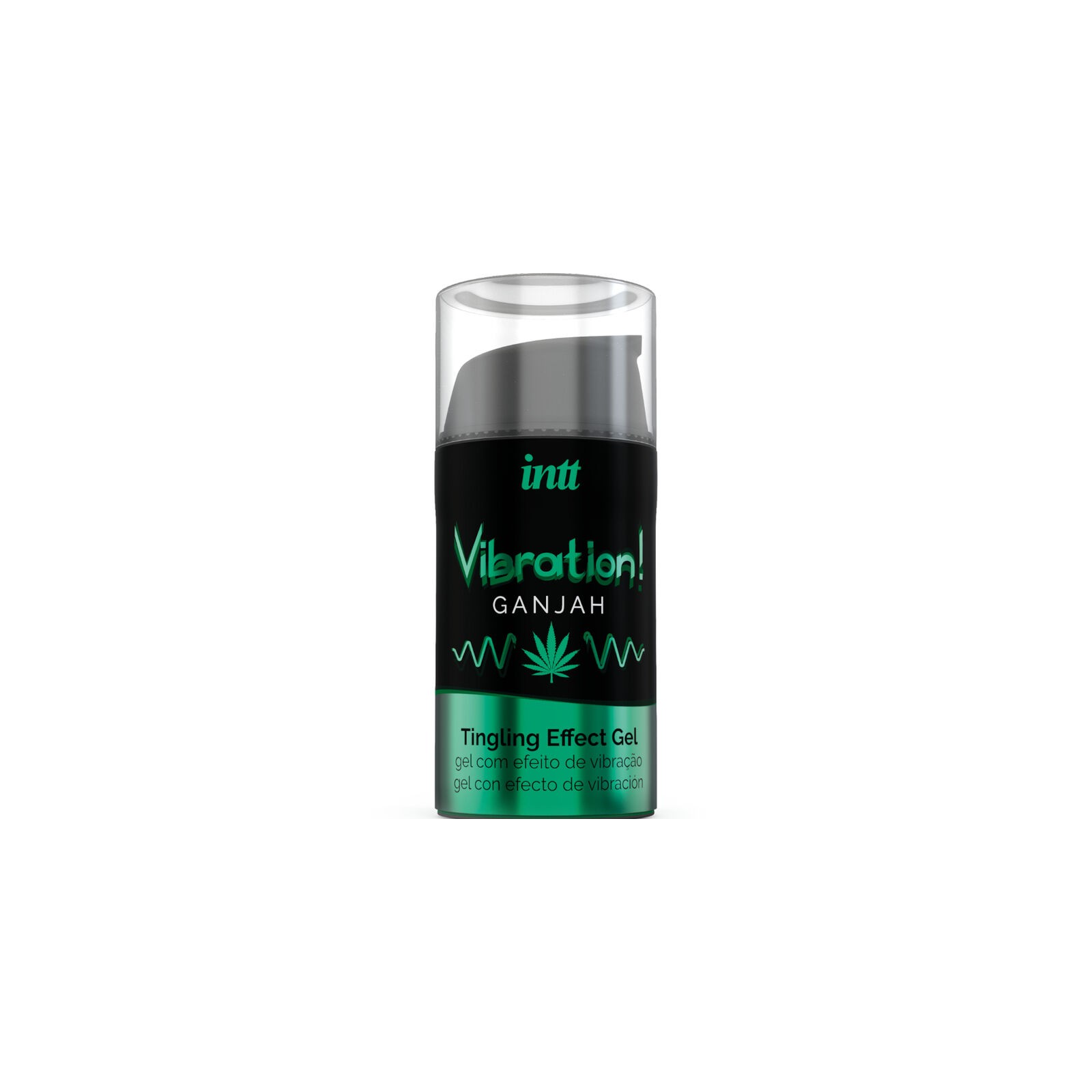 Intt Vibrating Gel with Cannabis Flavor