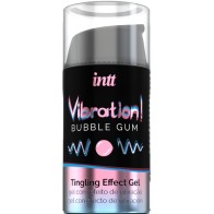 Intt Gel Estimulante Vibrador Liquido Chicle 15ml