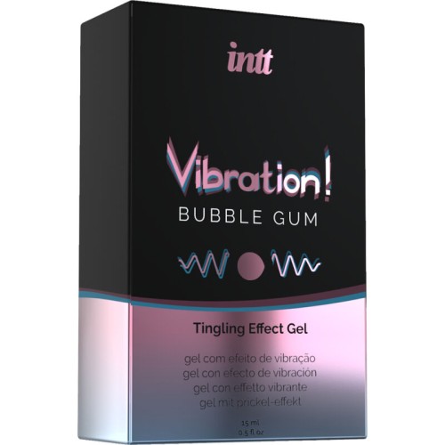 Intt Gel Estimulante Vibrador Liquido Chicle 15ml