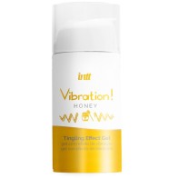 Intt Powerful Intimate Gel Vibrator Liquid Honey 15 ml