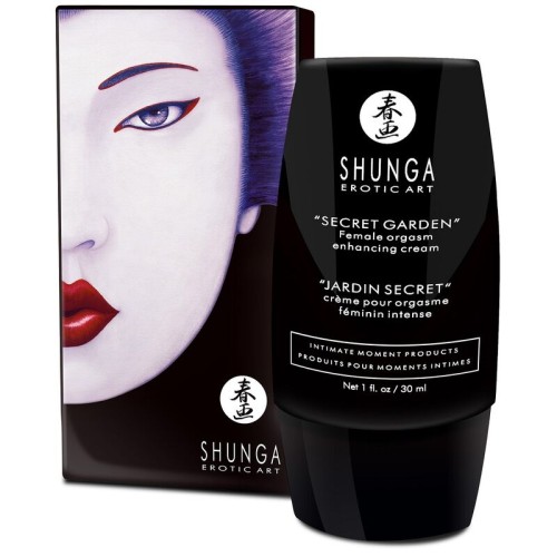 Crema Jardín Secreto Shunga para Orgasmos Femeninos Intensos