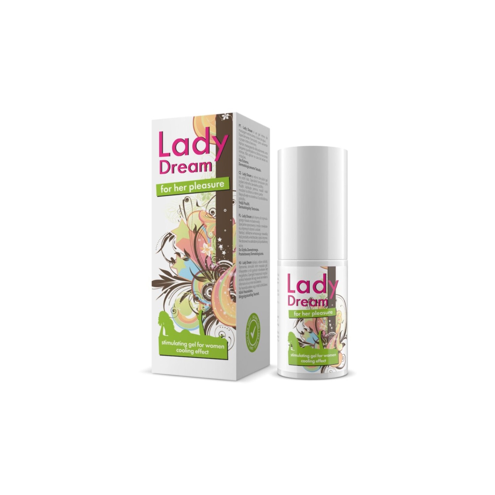 Lady Cream Stimulating Gel for Women 30ml for Enhanced Pleasure