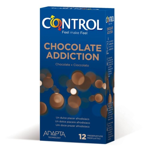 Control Chocolate Flavored Condoms 12 Pack